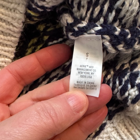 Aerie Multicolor Knit Sweater, Excellent Condition, Small - Picture 3 of 5